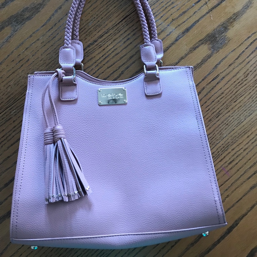 Bebe purse crossbody shoulder Rose